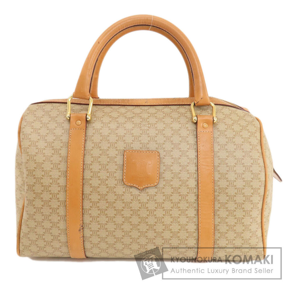Celine Macadam Boston Bag Leather